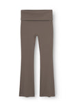 Butter Soft Flare Tights All day - dark brown