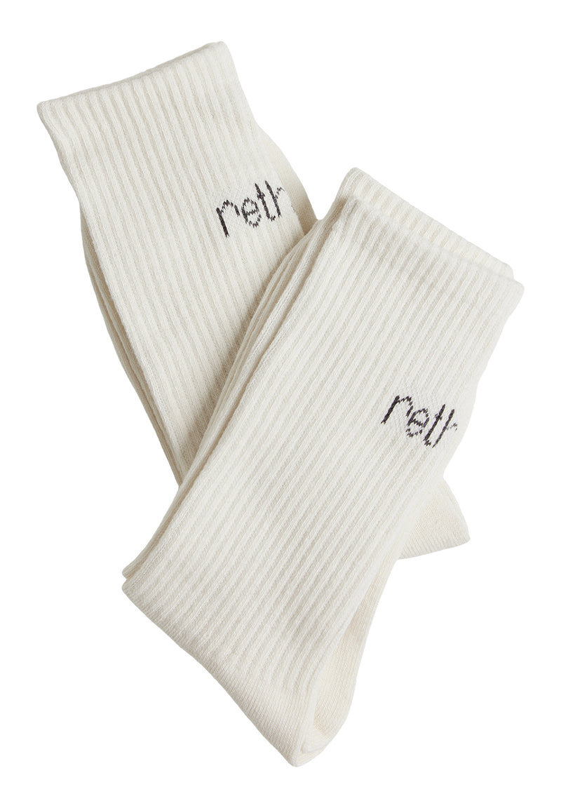 Rethinkit Crew Sock 2pack Acc 3180 off white