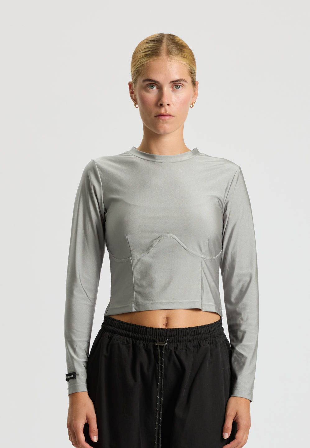 Rethinkit Curved Tee Nice   Tee 0119 silver