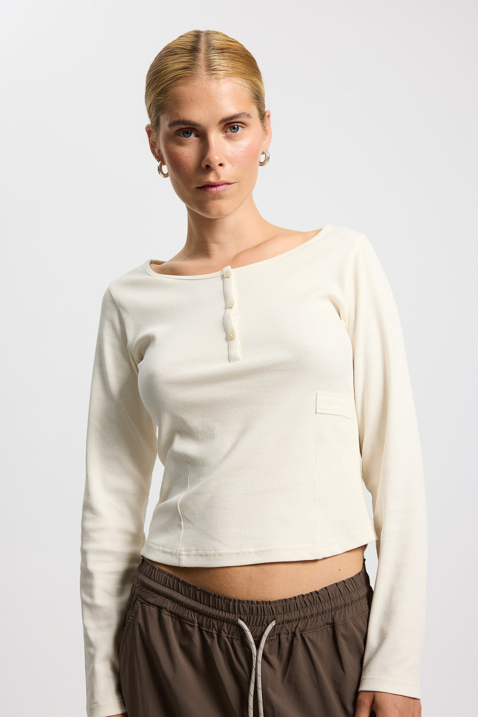 Rethinkit Elevate L/S T-shirt T-Shirt 3182 ivory