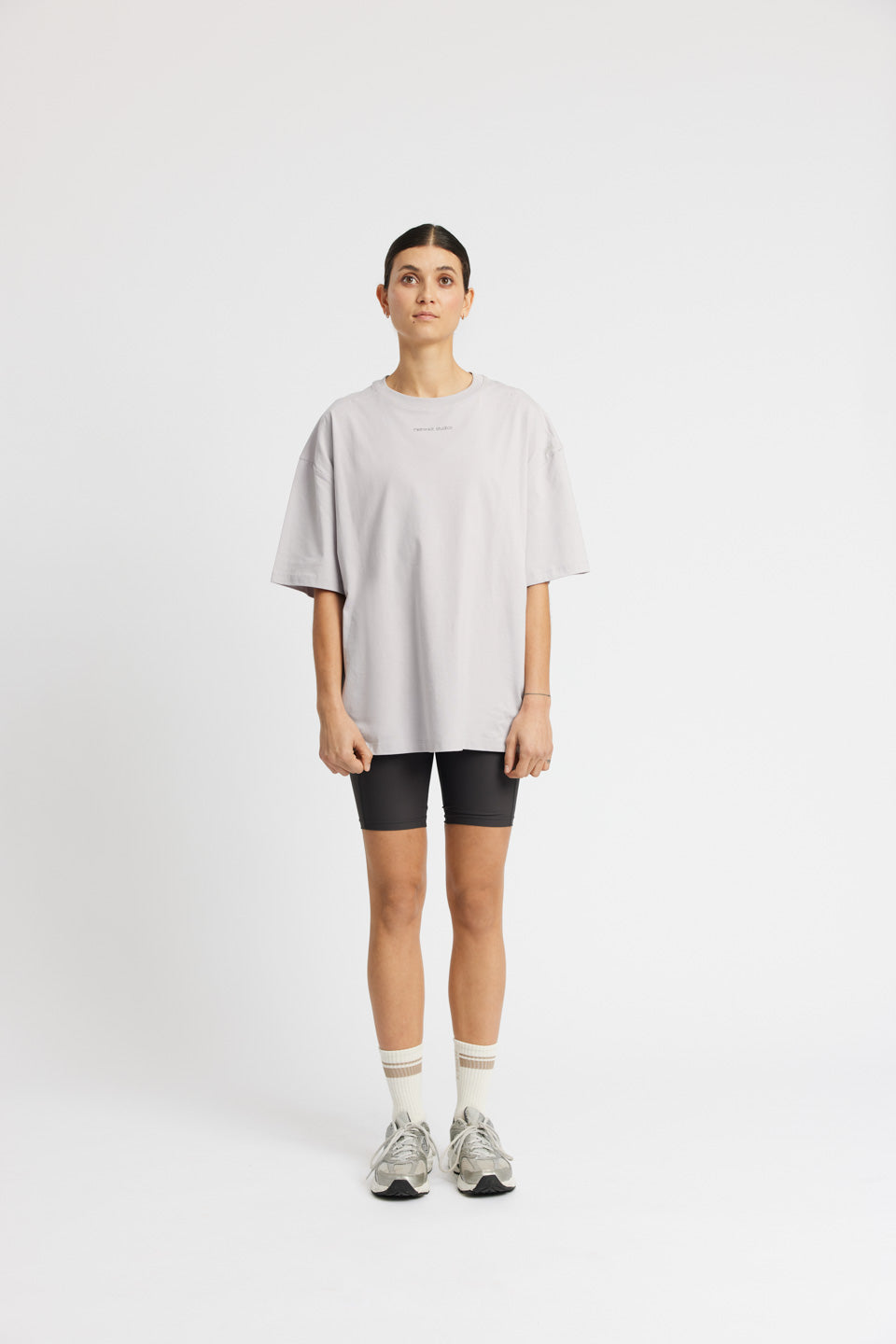 Rethinkit Boyfriend Tee Calais Top 1500 violet rain