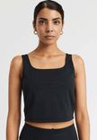 Fitted Top Alice - black