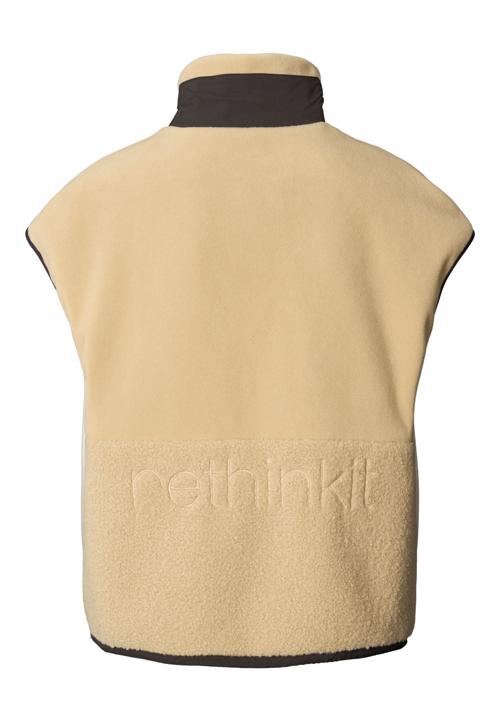 Rethinkit Fleece Gilet Terra Jacket 3356 sandshell