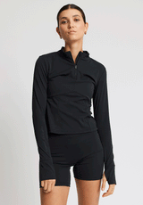 Rethinkit Half zip Top 0021 black