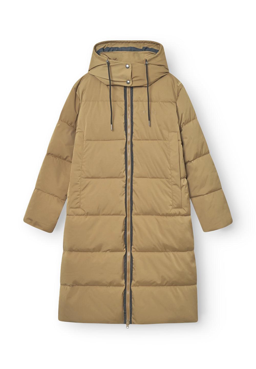 Rethinkit Lang Puffer Jakke Shelter Jackets 4210 golden brown
