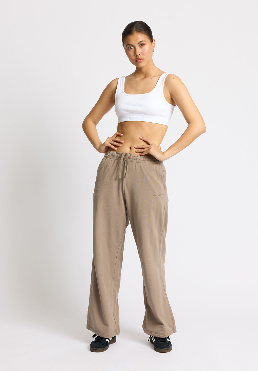 Rethinkit Light Sweat Bukser Trousers 0075 warm grey