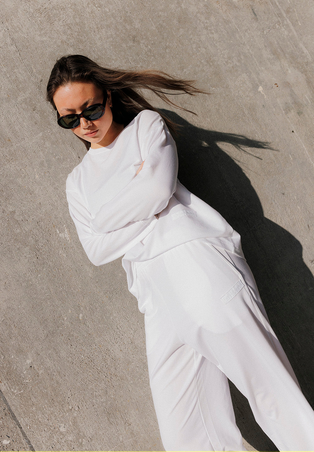 Rethinkit Light Sweat Bukser Trousers 0364 white