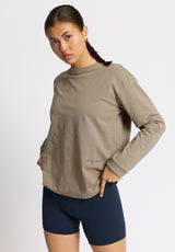 Rethinkit Light Sweat Tee Tee 0075 warm grey