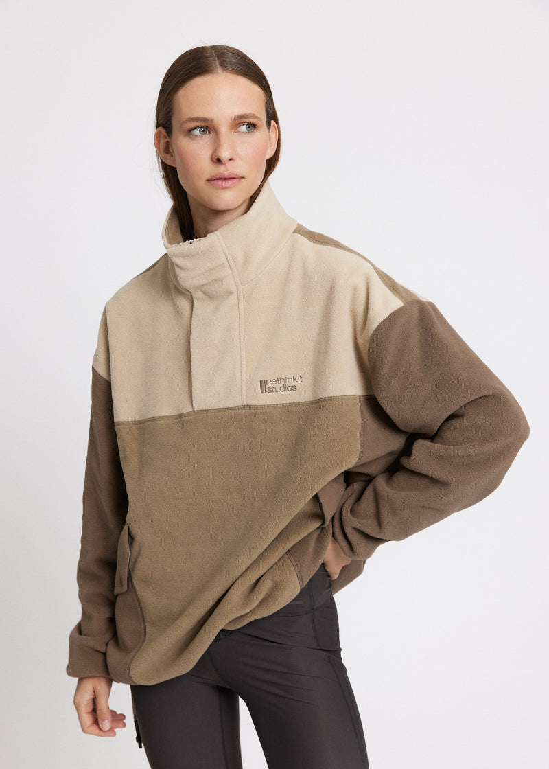Rethinkit Polar Fleece Uni CAMPFIRE Jackets 9002 multi brown