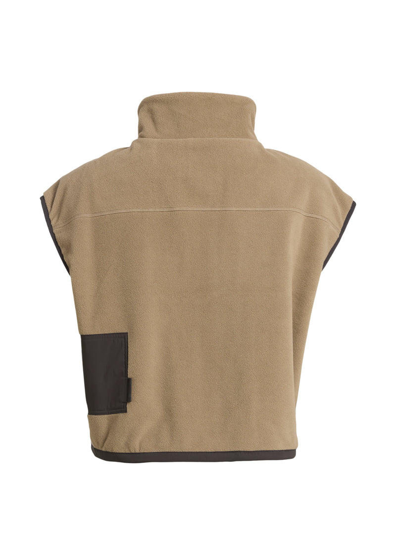 Rethinkit Polar Fleece Vest Campfire Jackets 3331 fallen rock