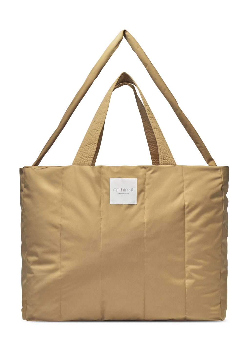 Rethinkit Puffer Shopper Bag Acc 4210 golden brown