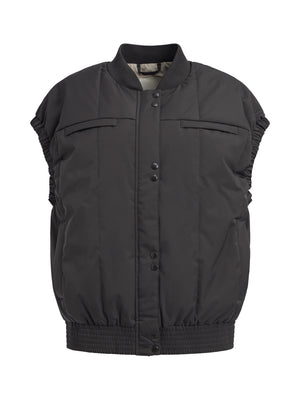 Rethinkit Puffer Gilet To Go Gilet 0022 almost black
