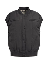 Rethinkit Puffer Vest To Go Gilet 0022 almost black