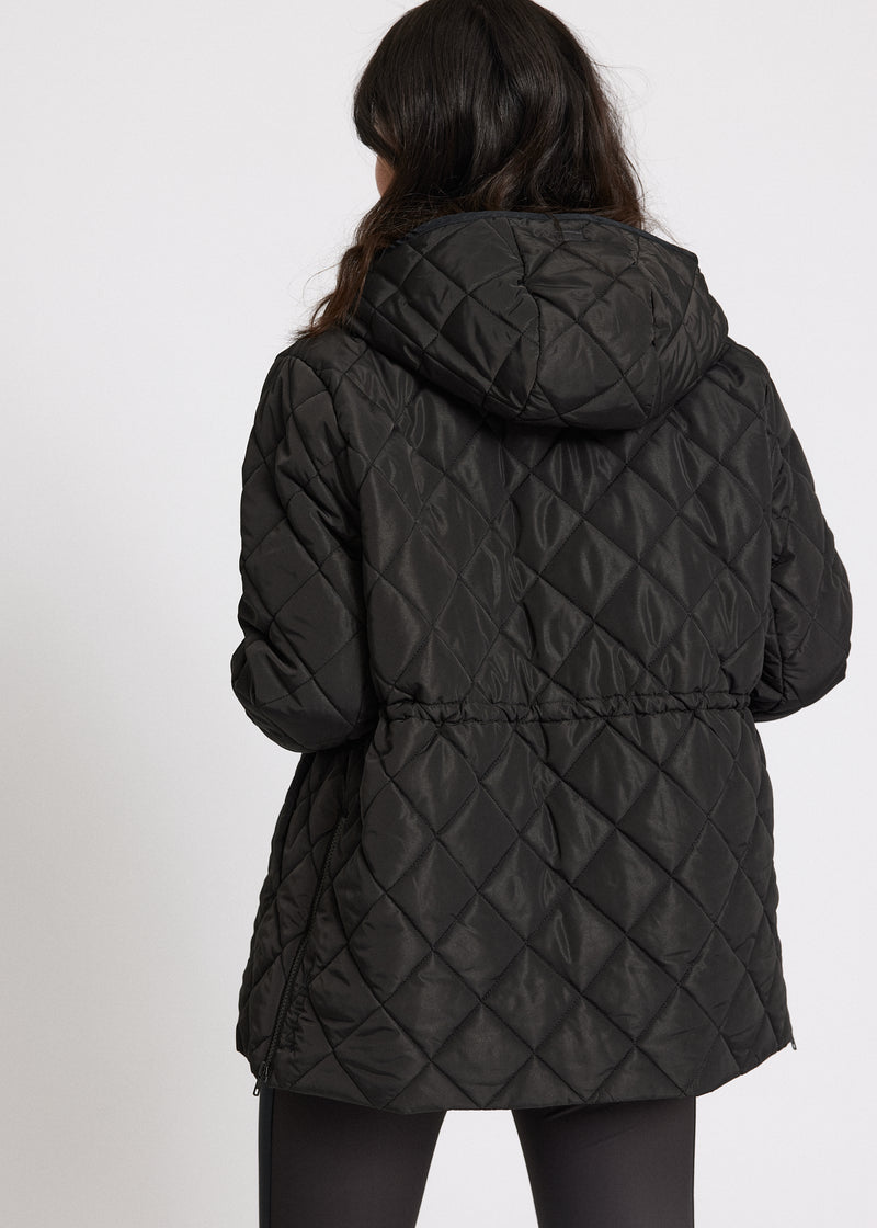 Rethinkit Quilted Jacket COUNTRY Thermo 0022 almost black