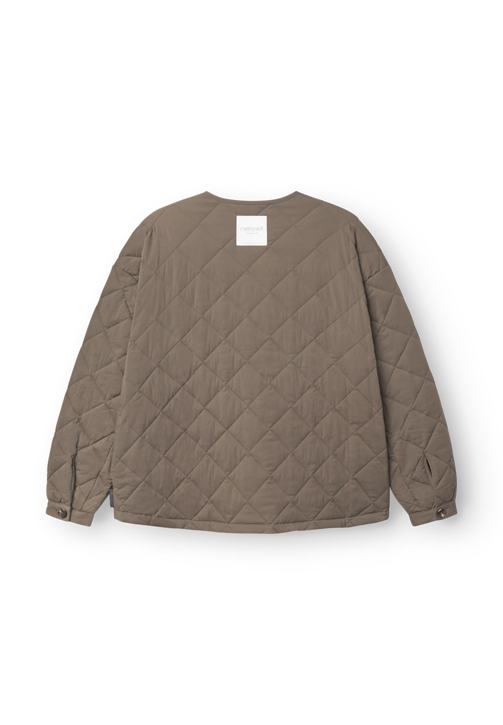 Rethinkit Quiltet Jakke  Woody  Jackets 3305 crocodile brown