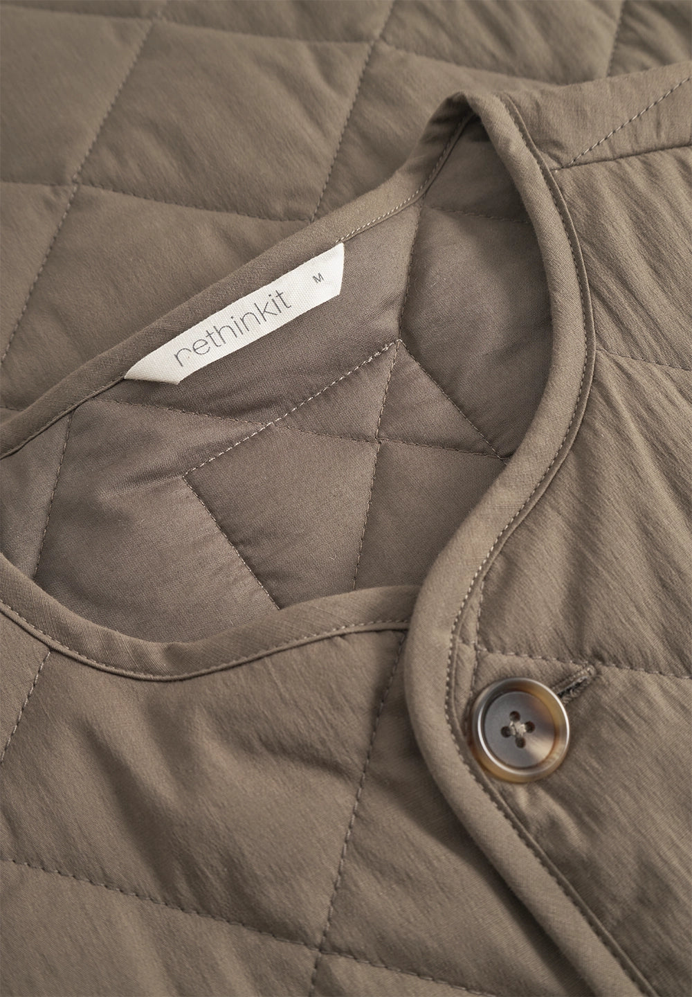 Rethinkit Quiltet Jakke  Woody  Jackets 3305 crocodile brown
