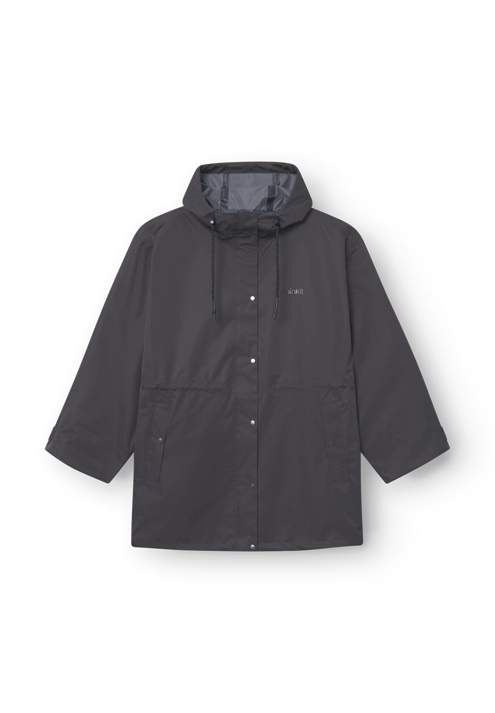 Rethinkit Rainshell Jacket Rainwear 0022 almost black