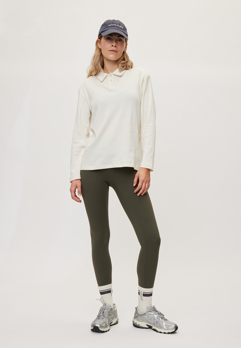 Rethinkit Rib Polo LS Elevate T-Shirt