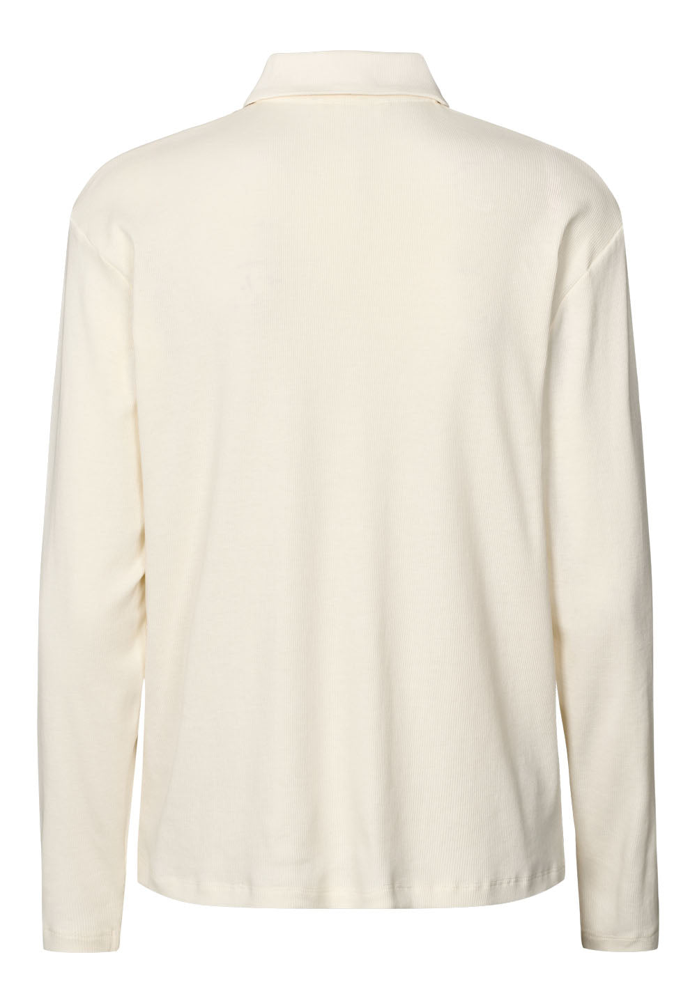 Rethinkit Rib Polo LS Elevate T-Shirt 3182 ivory