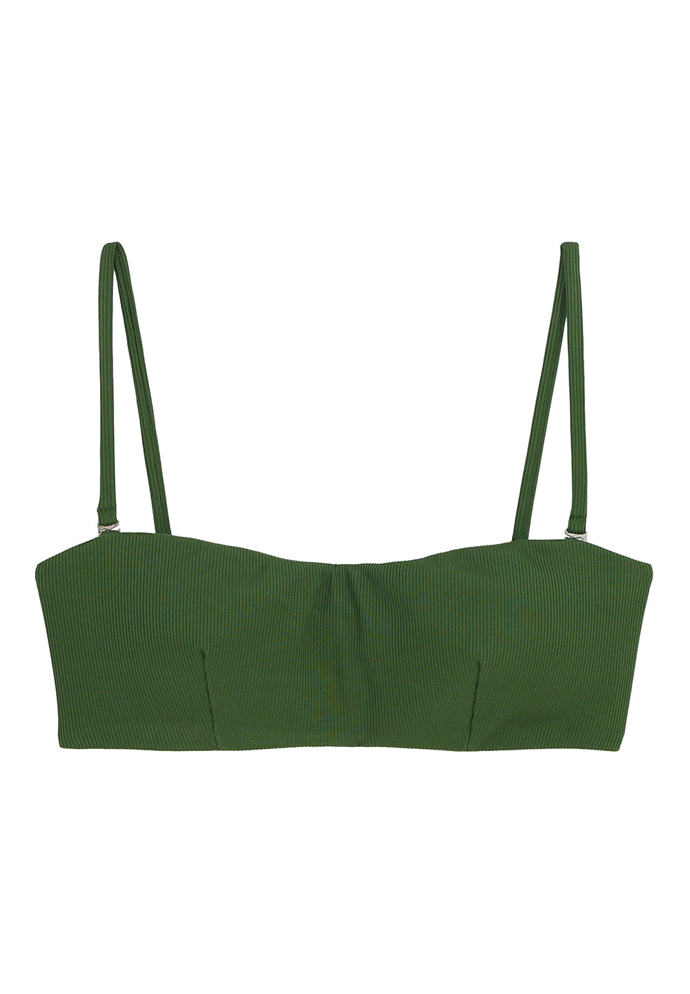 Rethinkit SHIVAru Bikini Top Swimwear forest green