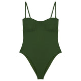 Rethinkit SHIVAru Swimsuit Swimwear forest green