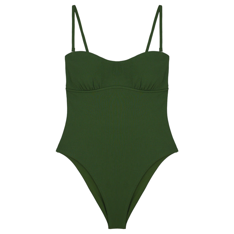 Rethinkit SHIVAru Swimsuit Swimwear forest green