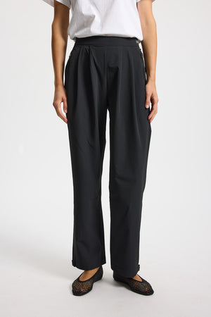 Rethinkit Soft Woven Track Pants Stroll Trousers 0021 black