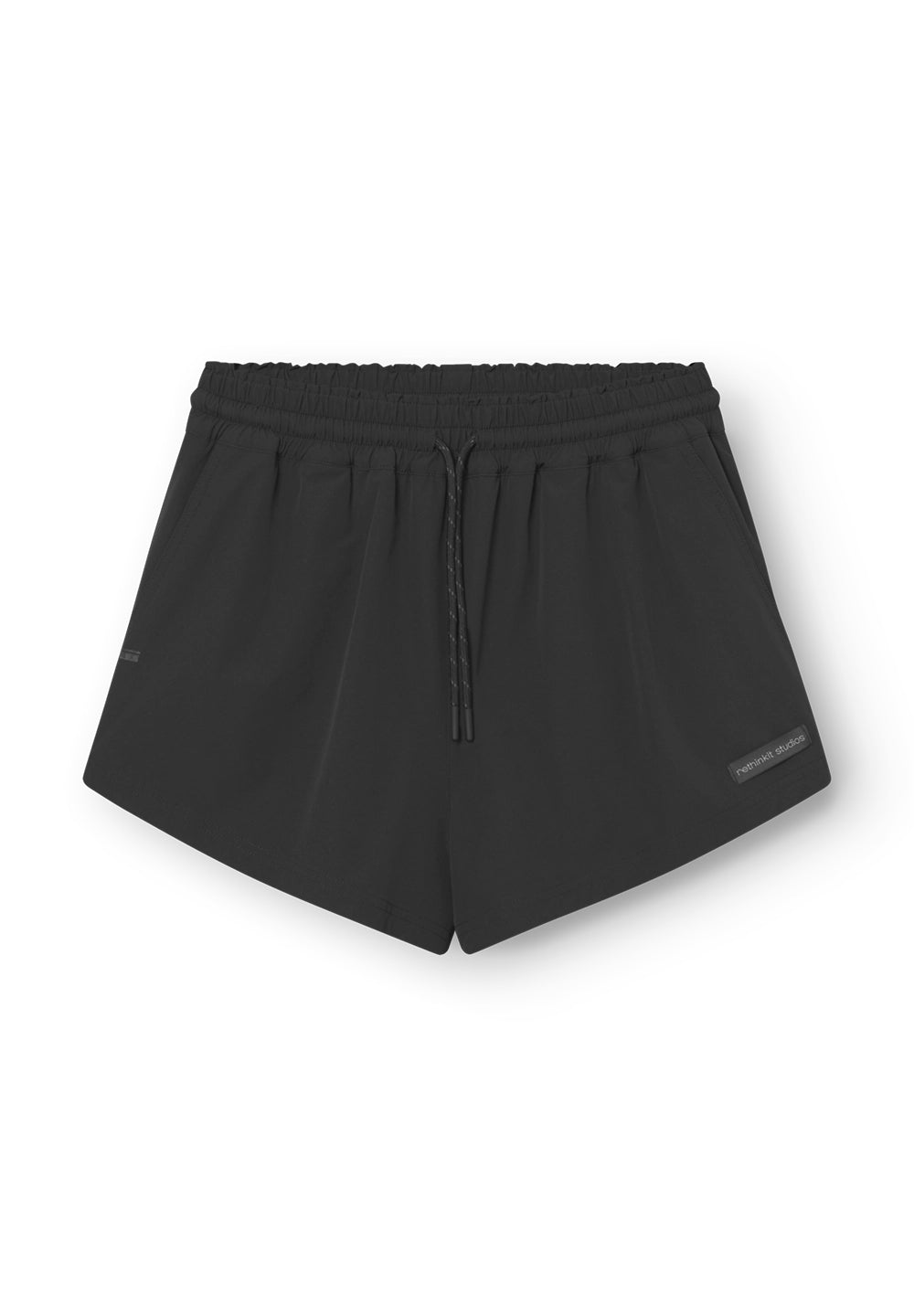 Rethinkit Soft Woven Track Shorts Petra Stroll  Shorts 0021 black
