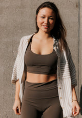 Rethinkit Sports BH Butter Soft Seinna Sports Bra 3053 dark brown