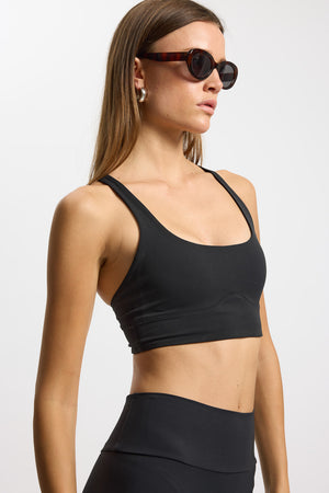 Rethinkit Sports BH Butter Soft Seinna sports bra 0021 black