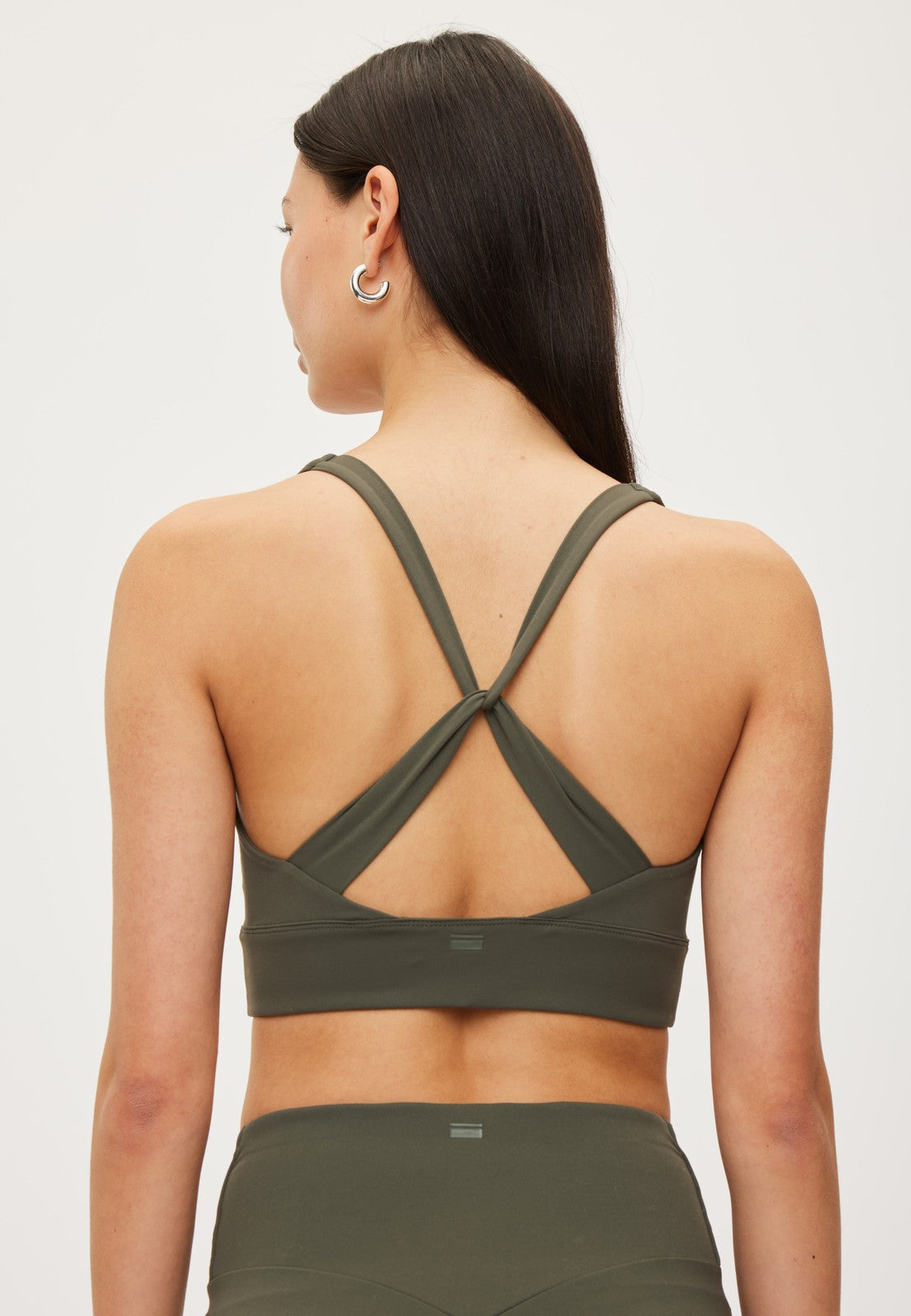 Rethinkit Sports BH Butter Soft Seinna sports bra 9519 charcoal olive