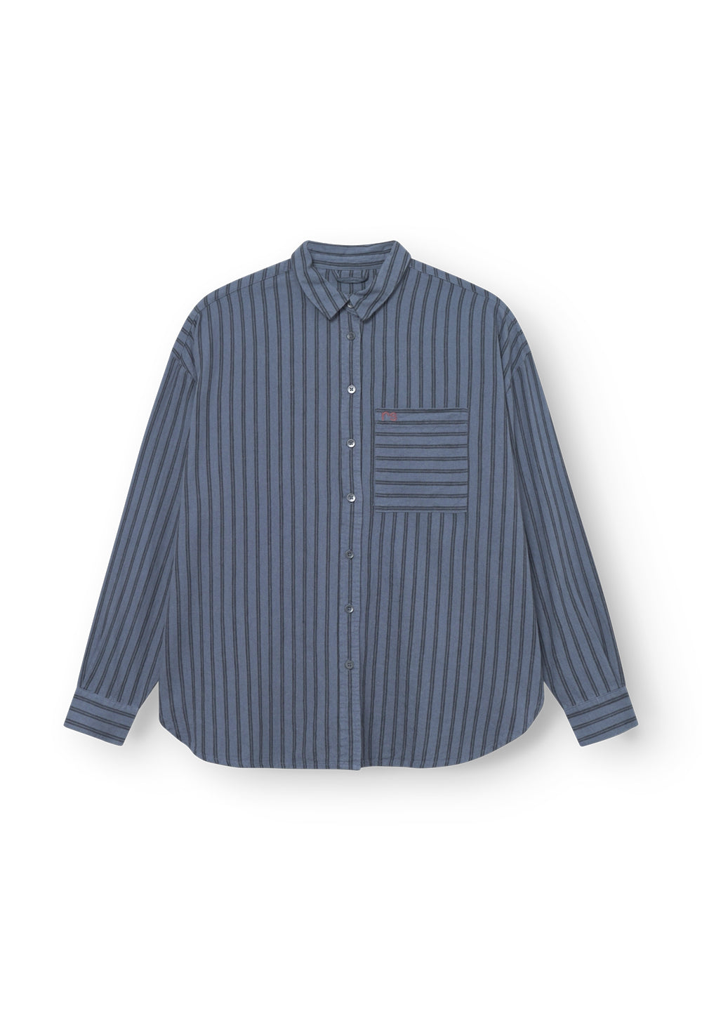 Rethinkit Stribet Skjorte PJ  Shirts and Blouses 1198 blue toned stripe