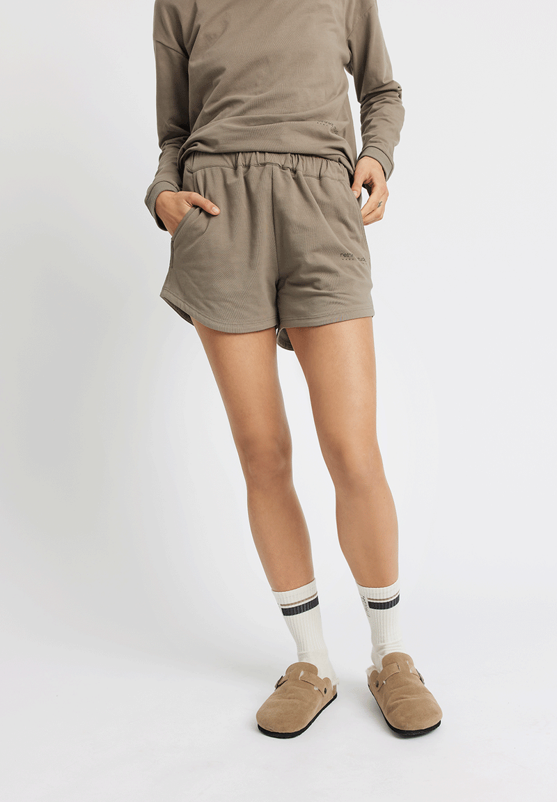 Rethinkit Sweat Shorts HANGOUT Light Shorts 0075 warm grey