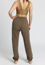 Rethinkit Sweatpants Brushed Ibina Trousers 3003 bark