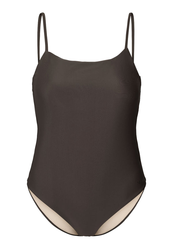 Rethinkit Swimsuit Bandeau BAY Swimwear 0022 almost black