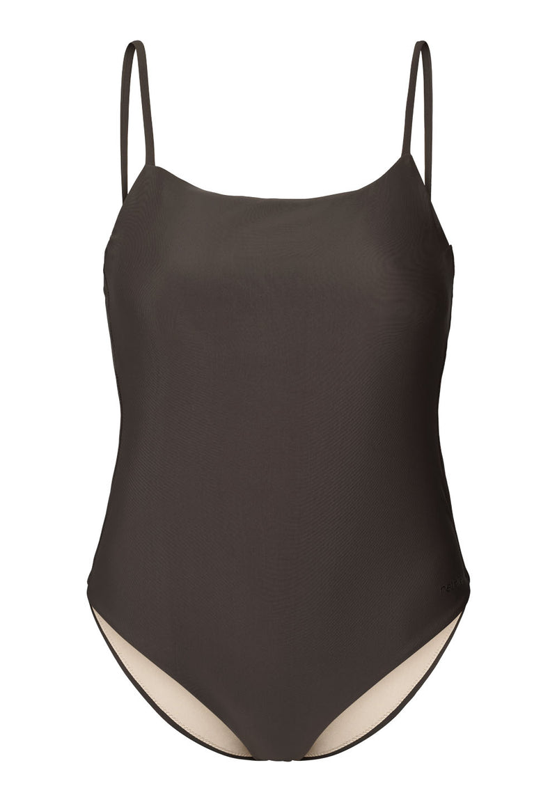 Rethinkit Swimsuit Bandeau BAY Swimwear 0022 almost black