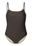 Swimsuit Bandeau BAY - almost black