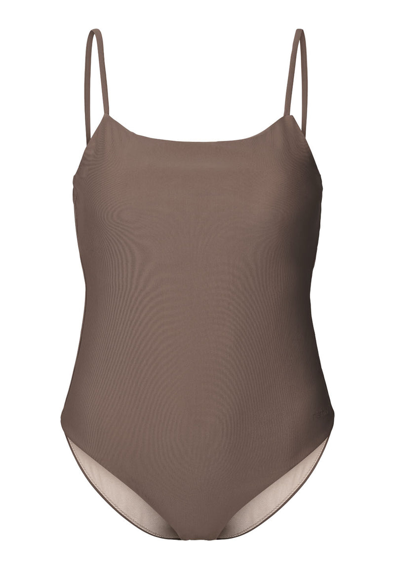 Rethinkit Swimsuit Bandeau BAY Swimwear 3201 walnut