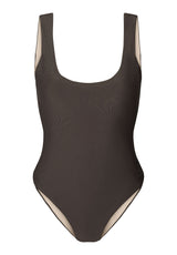 Rethinkit Swimsuit Clean BAY Swimwear 0022 almost black