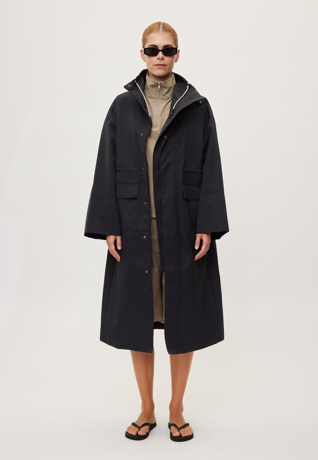 Rethinkit Tech Frakke Cloud coat 1596 dark navy