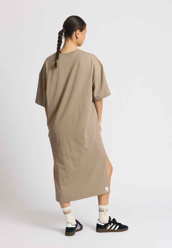 Rethinkit Light Sweat Kjole dress 0075 warm grey