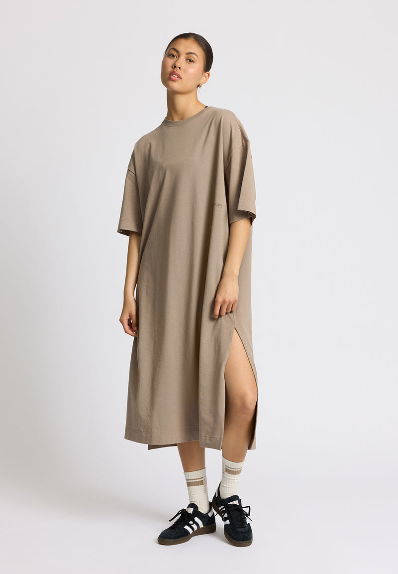 Rethinkit Light Sweat Kjole dress 0075 warm grey