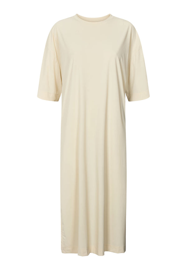 Rethinkit Tee Dress Slit dress 3355 summer sand