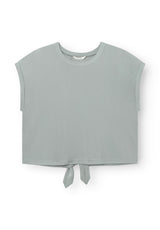 Rethinkit Top Tie Nice  Tee 0119 silver