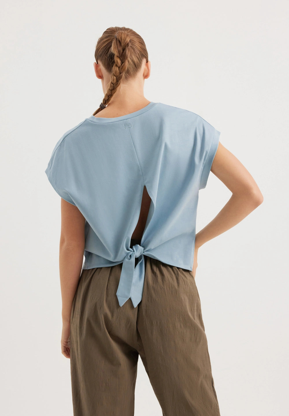 Rethinkit Top Tie Nice  Tee 1208 frozen blue