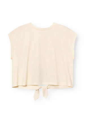 Rethinkit Top Tie Nice  Tee 3187 ecru