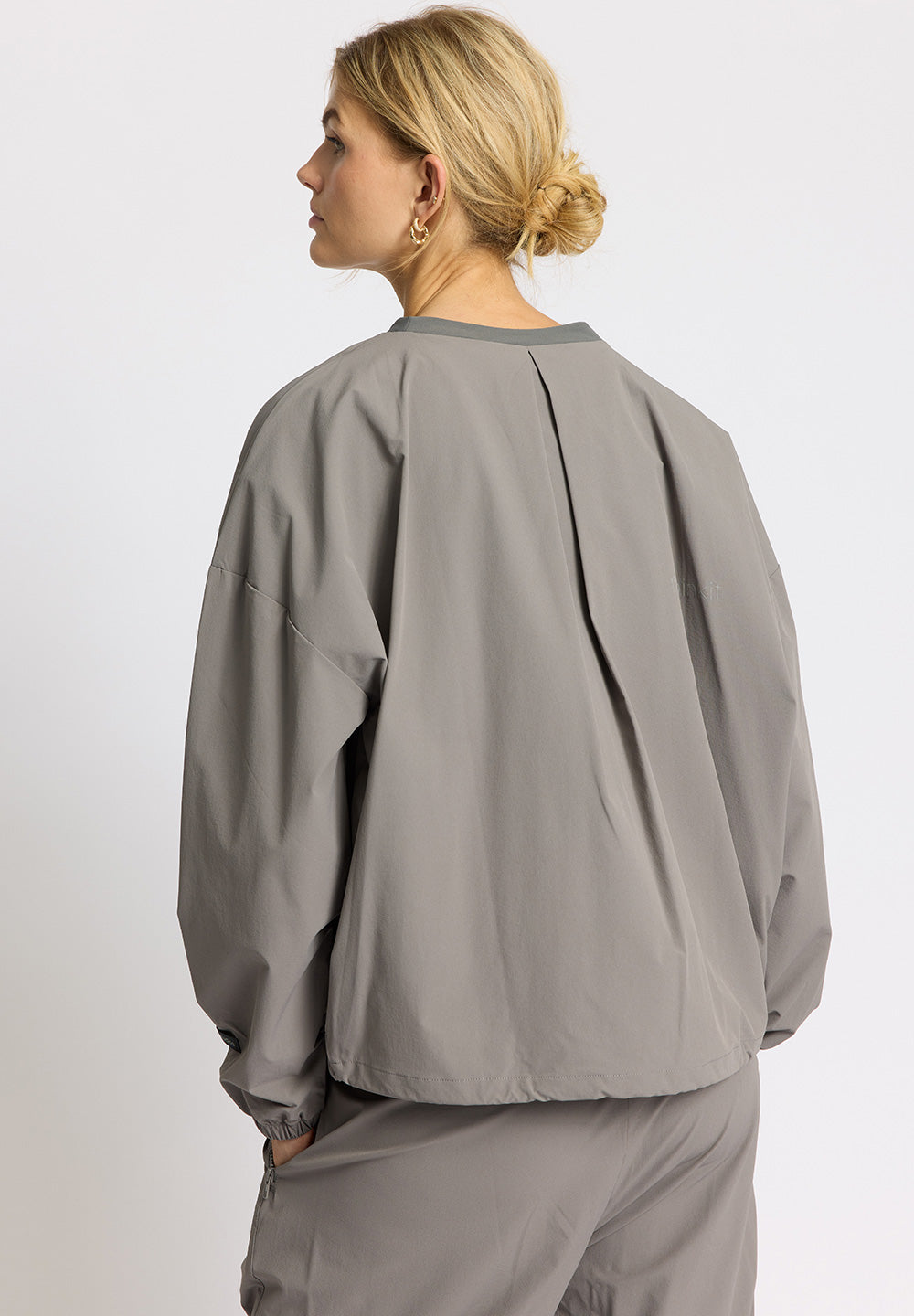 Rethinkit Soft Woven Track Pullover Stroll Pullover 0097 grey thunder
