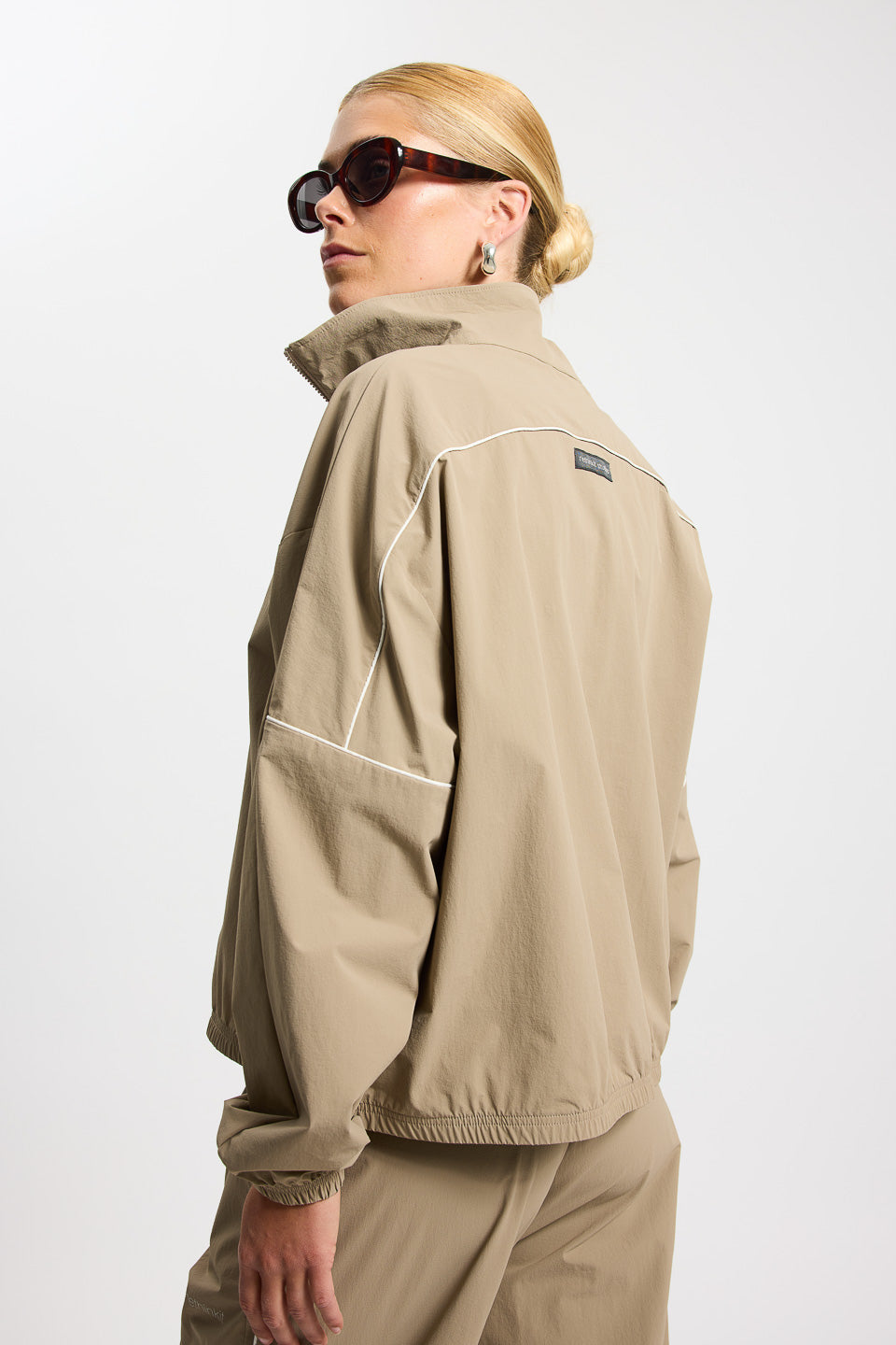 Rethinkit Track Jacket Drift Jacket 0070 gravel