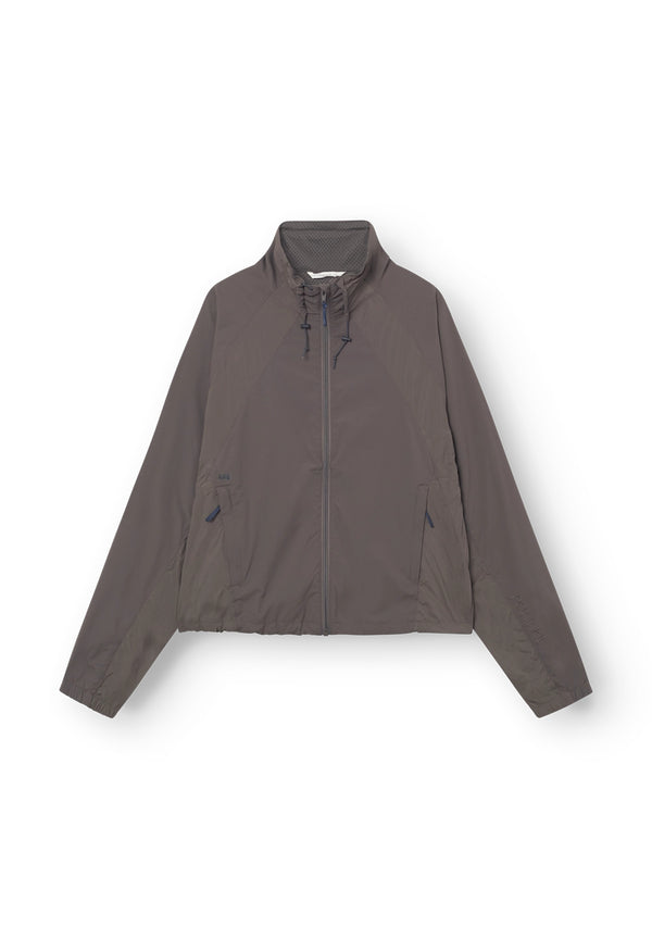 Rethinkit Track Jacket Oversized KIA Jackets 3053 dark brown