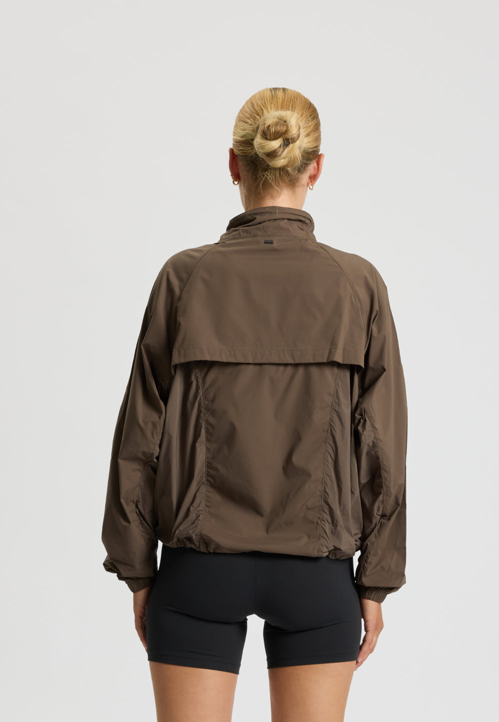 Rethinkit Track Jacket Oversized Kia Jackets 3053 dark brown